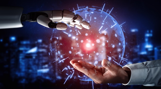 Automated chatbot interface with natural language processing technology in action