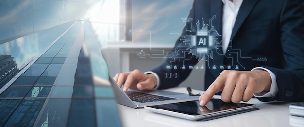 AI technology platform interface showcasing artificial intelligence solutions in Thailand