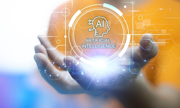 Smart AI solution platform featuring cognitive computing and predictive analysis systems